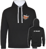 New Stars Varsity Hoody (JetBlack/White)