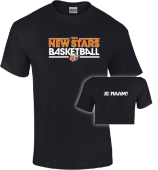 Heavy cotton New Stars T-shirt Black