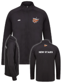  New Stars Knitted tracksuit Jacket Black