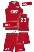 Official SBU Dames Basketball Tenue Team: VSE-1