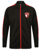 SVO Knitted tracksuit Top Black/Red