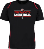 T-shirt dri-fit contrast  Black