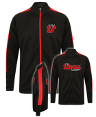 UBALL Knitted tracksuit Top Black/Red