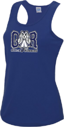 QUICKRUNNERS Women's cool vest Royal Blue
