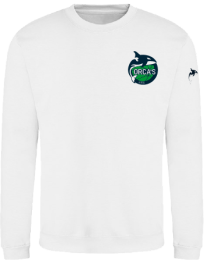 Orca's Basketball Sweater White
