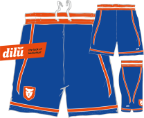 Vets Official Game shorts Blue