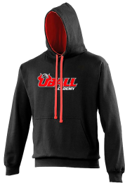 UBALL Varsity Hoodie zwart/Rood